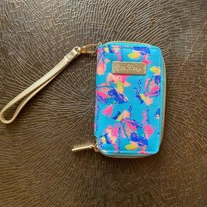 Lilly Pulitzer wallet/phone holder
